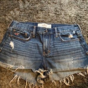High Waisted Denim Shorts